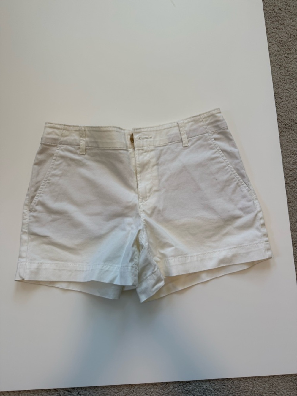 JCrew Women’s Classic White Shorts
